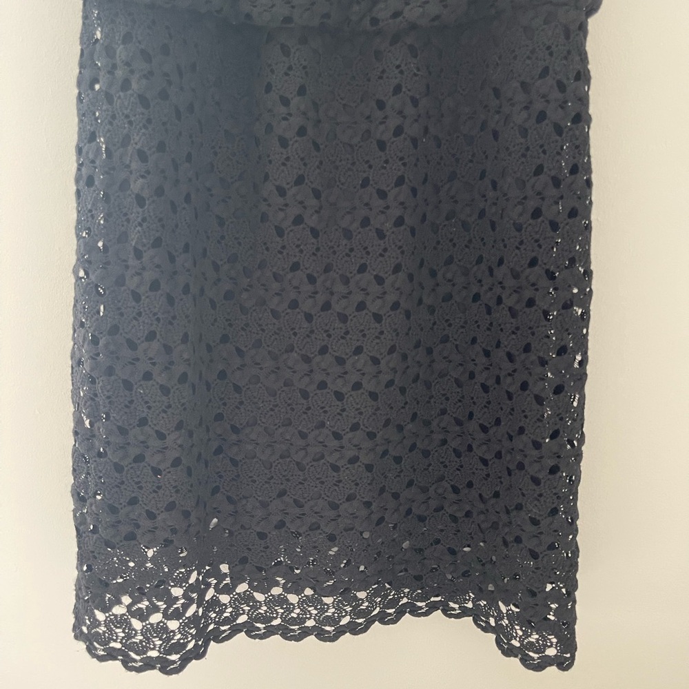 Free People Black Crochet Dress - Picture 2 of 6